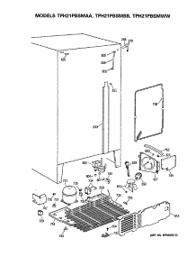 06 - Section6 parts for Ge Refrigerator TPH21PBSMBB from AppliancePartsPros.com