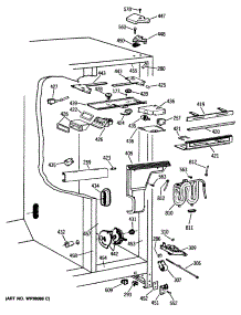 04 - Section4 parts for Ge Refrigerator TPH21PRSBAA from AppliancePartsPros.com