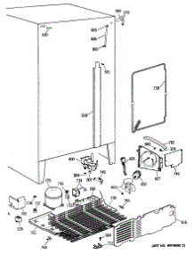 06 - Section6 parts for Ge Refrigerator TPH21PRSBBB from AppliancePartsPros.com