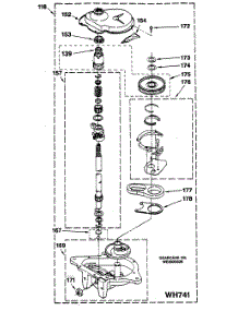 10 - Section10 parts for Ge Washer Dryer Combo WSM2420SCZAA from AppliancePartsPros.com