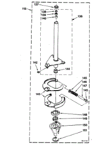 11 - Section11 parts for Ge Washer Dryer Combo WSM2420SCZWW from AppliancePartsPros.com