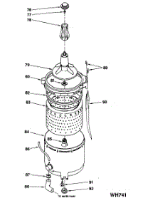 09 - Section9 parts for Ge Washer Dryer Combo WSM2420SDZAA from AppliancePartsPros.com