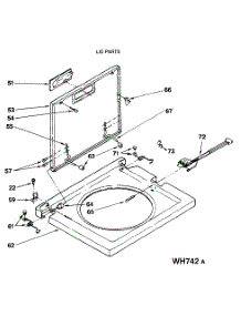 05 - Lid Parts parts for Ge Washer Dryer Combo WSM2480SBZAA from AppliancePartsPros.com