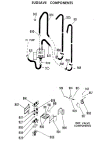 07 - Sudsave Components parts for Ge Washer WWA5412BAL from AppliancePartsPros.com