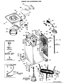 03 - Cabinet And Suspension Asm. parts for Ge Washer WWA5826MAL from AppliancePartsPros.com