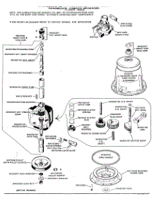 03 - Transmission - Complete Breakdown parts for Ge Washer WWA8355GAL from AppliancePartsPros.com