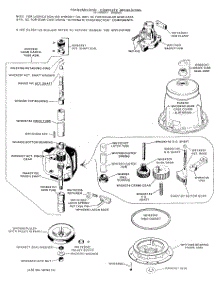 04 - Transmission - Complete Breakdown parts for Ge Washer WWA8500GAL from AppliancePartsPros.com