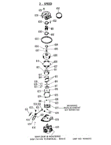 05 - 2 - Speed parts for Ge Washer WWA8500GAL from AppliancePartsPros.com