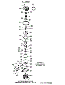 06 - 2-Speed parts for Ge Washer WWA8500GBL from AppliancePartsPros.com