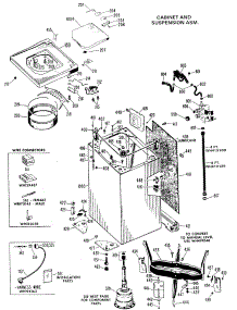 03 - Cabinet And Suspension Asm. parts for Ge Washer WWA8600GAL from AppliancePartsPros.com