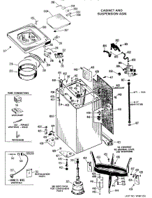04 - Cabinet And Suspension Asm. parts for Ge Washer WWA8600GBL from AppliancePartsPros.com