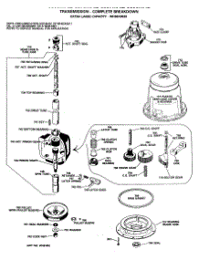 04 - Transmission - Complete Breakdown parts for Ge Washer WWA8836MAL from AppliancePartsPros.com