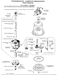 04 - Transmission - Complete Breakdown parts for Ge Washer WWC7000FAL from AppliancePartsPros.com