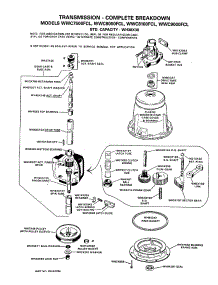 06 - Transmission - Complete Breakdown parts for Ge Washer WWC7500FCL from AppliancePartsPros.com