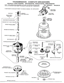 06 - Transmission - Complete Breakdown parts for Ge Washer WWC8100FBL from AppliancePartsPros.com
