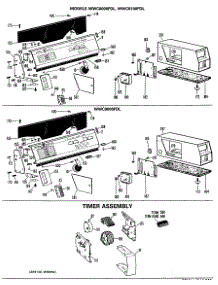 02 - Backsplash & Coin Box Assembly parts for Ge Washer WWC9000FDL from AppliancePartsPros.com