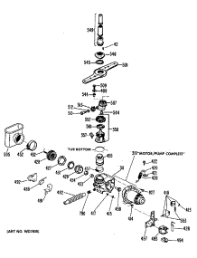 03 - Section3 parts for Ge Dishwasher ZBD3000P25BW from AppliancePartsPros.com