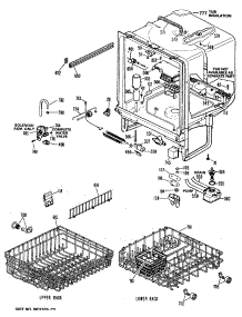 02 - Section2 parts for Ge Dishwasher ZBD3300R35WB from AppliancePartsPros.com