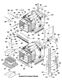 02 - Section2 parts for Ge Oven ZEK754GP2BG from AppliancePartsPros.com