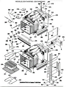 02 - Section2 parts for Ge Oven ZEK754GP6BG from AppliancePartsPros.com