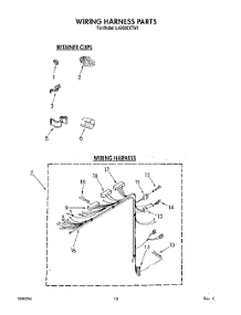 08 - Wiring Harness parts for Whirlpool Washer LA9500XTW0 from AppliancePartsPros.com
