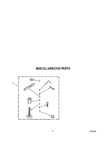 05 - Miscellaneous parts for Whirlpool Washer LA9480XWM1 from AppliancePartsPros.com