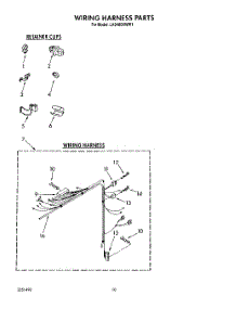 08 - Wiring Harness parts for Whirlpool Washer LA9480XWM1 from AppliancePartsPros.com