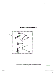 07 - Miscellaneous parts for Whirlpool Washer CA2762XWN0 from AppliancePartsPros.com