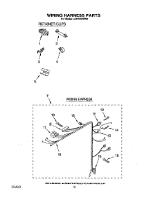 09 - Wiring Harness parts for Whirlpool Washer LA5705XWM0 from AppliancePartsPros.com