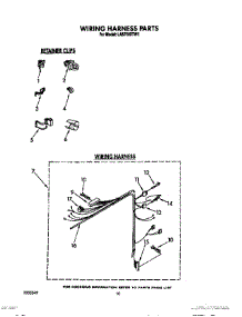 08 - Wiring Harness parts for Whirlpool Washer LA5700XTG1 from AppliancePartsPros.com