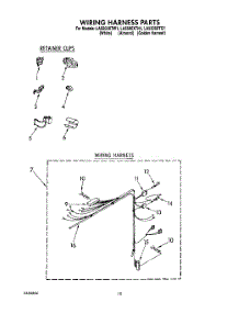 09 - Wiring Harness parts for Whirlpool Washer LA5500XTW1 from AppliancePartsPros.com