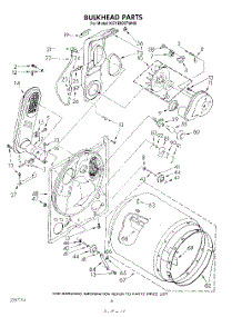 04 - Bulkhead parts for Kitchenaid Dryer KGYE800TPL0 from AppliancePartsPros.com