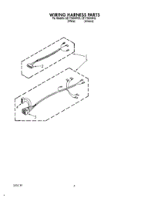 03 - Section parts for Whirlpool Dryer CE1750XWW0 from AppliancePartsPros.com