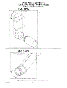 15 - Lck 4500 , Lck 4600 parts for Whirlpool Washer Dryer Combo LT5004XSW3 from AppliancePartsPros.com