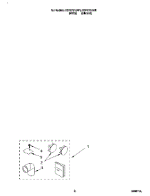 02 - Optional parts for Whirlpool Dryer CSP2761AW1 from AppliancePartsPros.com