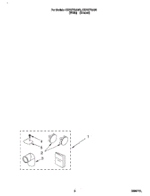 02 - Optional parts for Whirlpool Dryer CSP2770AW1 from AppliancePartsPros.com