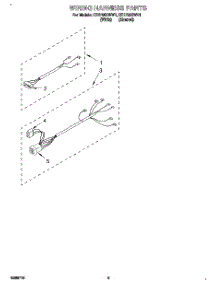 03 - Section parts for Whirlpool Dryer CE1750XWW1 from AppliancePartsPros.com