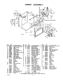 02 - Section parts for Whirlpool Washer Dryer Combo LTE5500W1 from AppliancePartsPros.com
