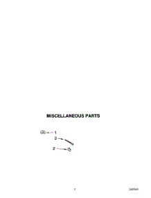 05 - Miscellaneous parts for Whirlpool Washer TAWM200AN0 from AppliancePartsPros.com