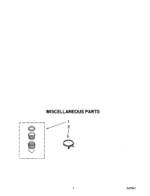 05 - Miscellaneous parts for Whirlpool Washer LCR5244AN1 from AppliancePartsPros.com