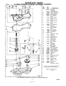 11 - Gear Case parts for Whirlpool Washer 3LA5700XKW0 from AppliancePartsPros.com