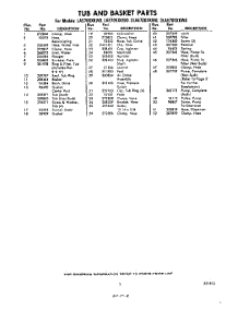 03 - Section parts for Whirlpool Washer LA5705XKW0 from AppliancePartsPros.com
