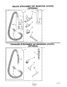 03 - Section parts for Whirlpool Vacuum FV2100XR0 from AppliancePartsPros.com