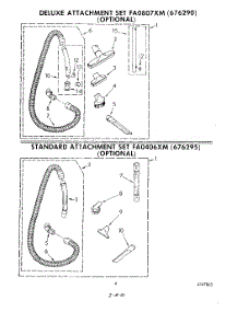 03 - Section parts for Whirlpool Vacuum FV6000XR0 from AppliancePartsPros.com