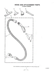 03 - Section parts for Whirlpool Vacuum FC9000XM1 from AppliancePartsPros.com