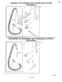 03 - Section parts for Whirlpool Vacuum FV6040XS0 from AppliancePartsPros.com
