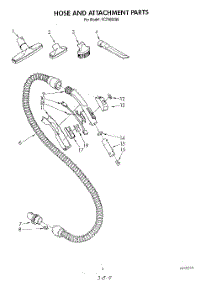 03 - Section parts for Whirlpool Vacuum FC7500XS0 from AppliancePartsPros.com