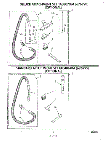 03 - Section parts for Whirlpool Vacuum FV2000XS1 from AppliancePartsPros.com