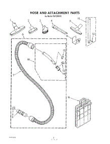 02 - Section parts for Whirlpool Vacuum FA1030XS0 from AppliancePartsPros.com
