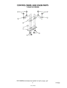 03 - Section parts for Kitchenaid Cooktop KGCS160SWH0 from AppliancePartsPros.com